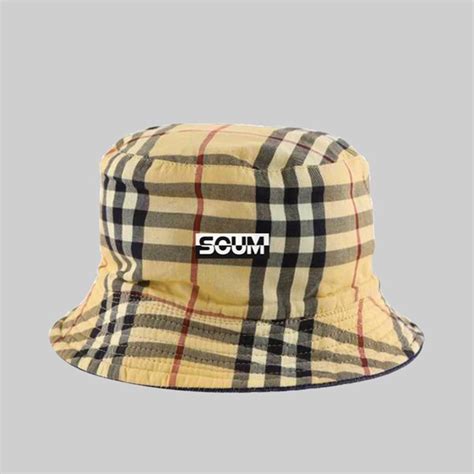 fake burberry bucket hat